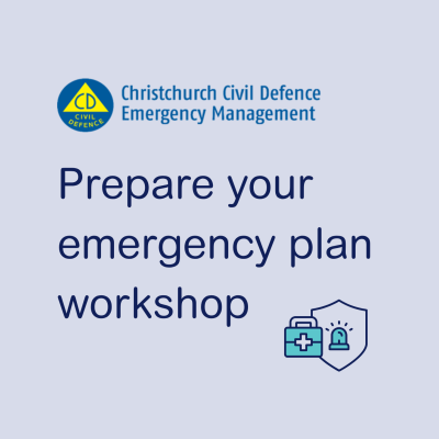 Christchurch Civil Defence Emergency Management logos